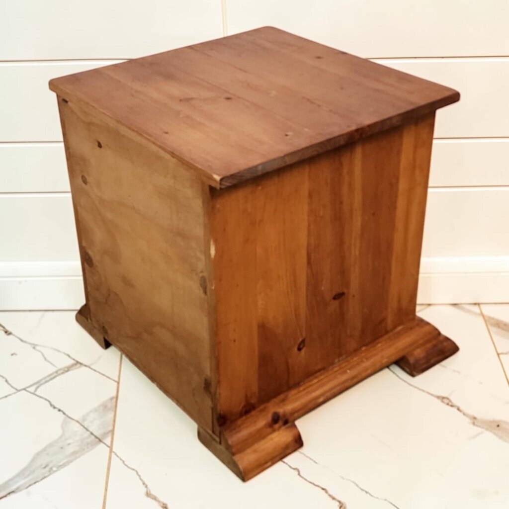 8380 Rustic Wooden Mexican Nightstand ~ FURNITURE
