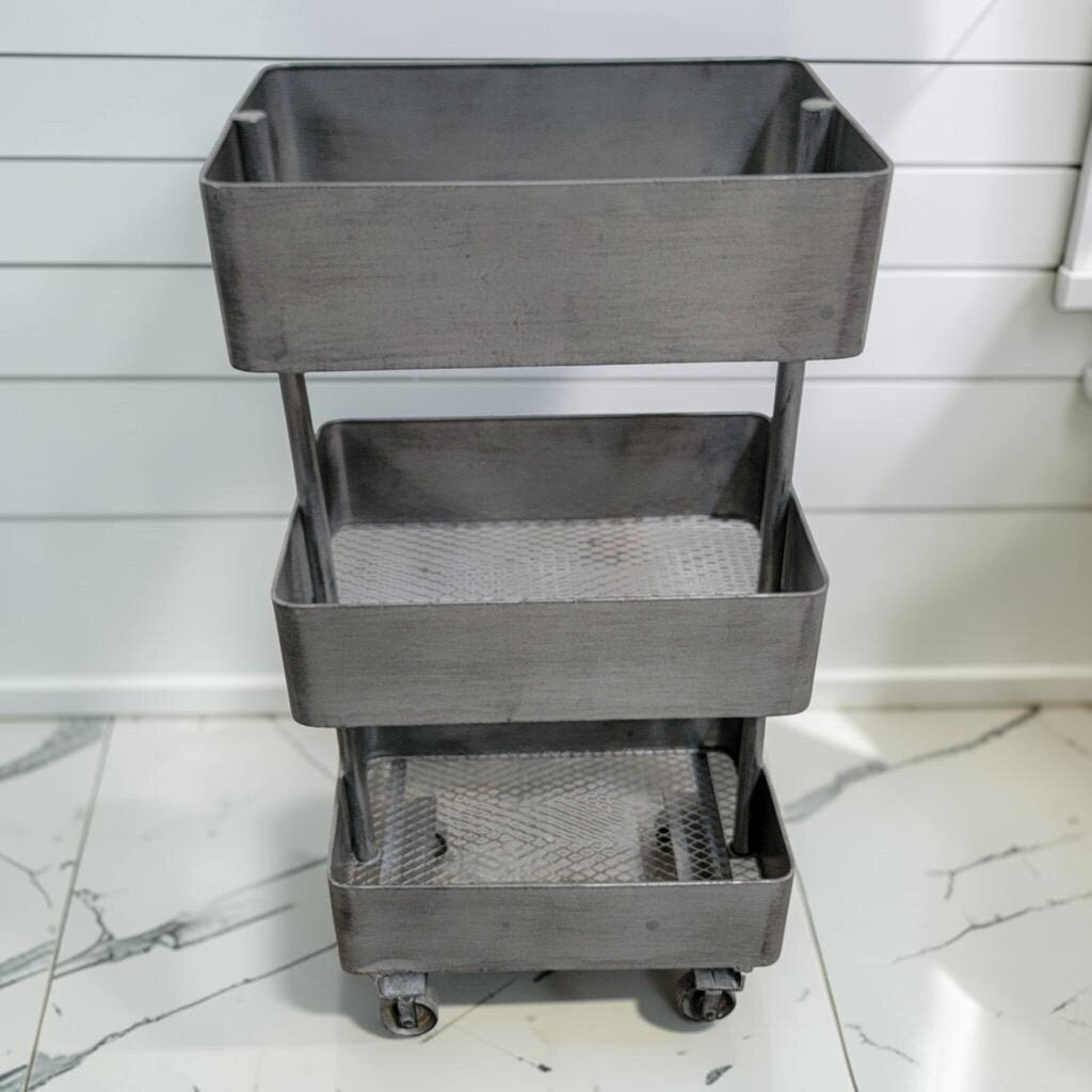 8408 Industrial 3 Tier Cart on Wheels