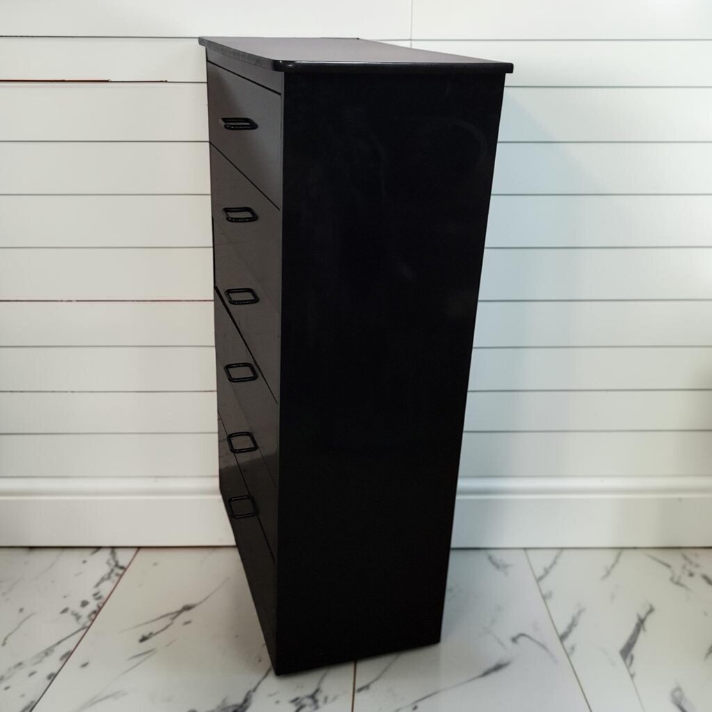 8420 Contemporary Black 6 Drawer #Chest ~ FURNITURE