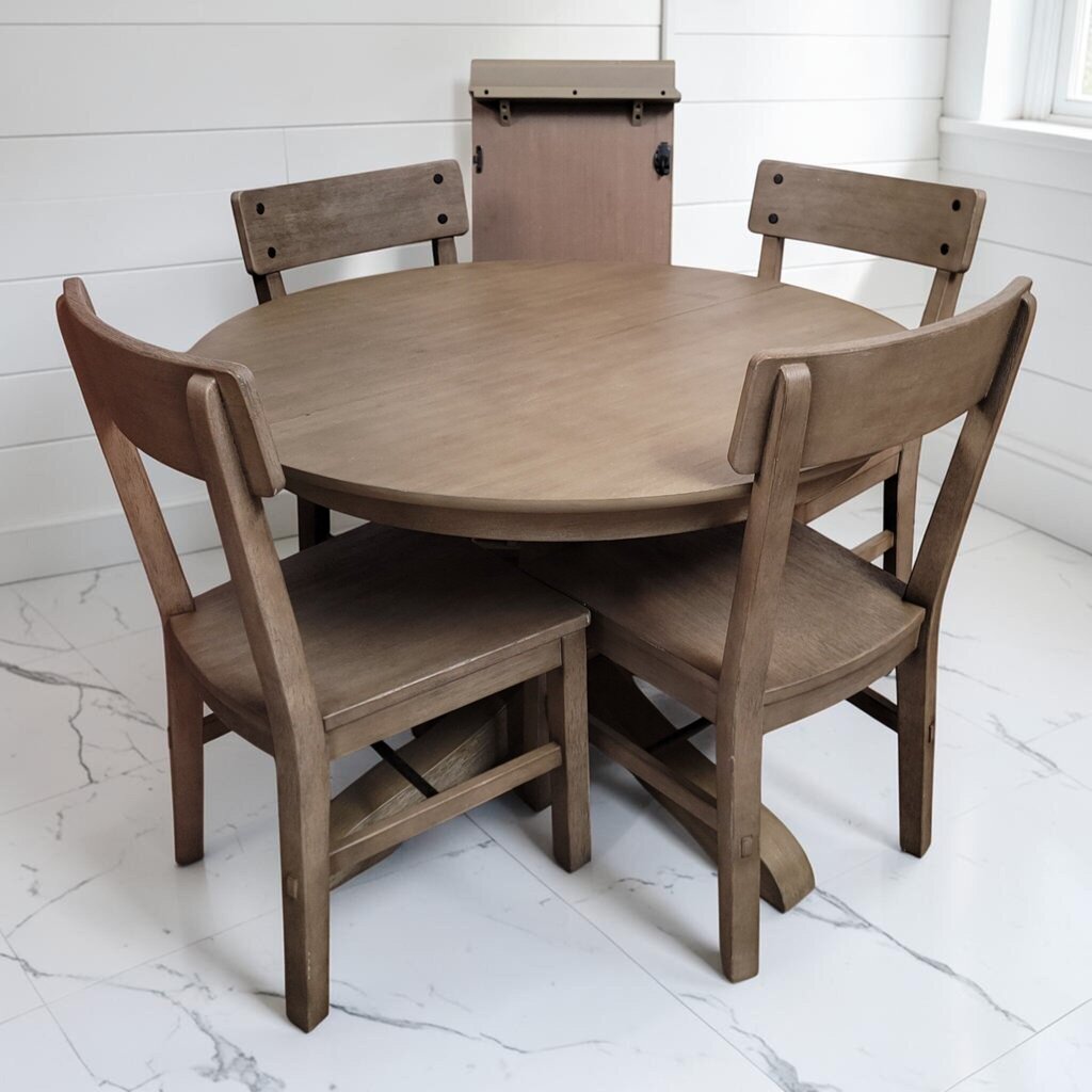 8426 Pottery Barn #DIning Set 5 Piece Used ~ FURNITURE