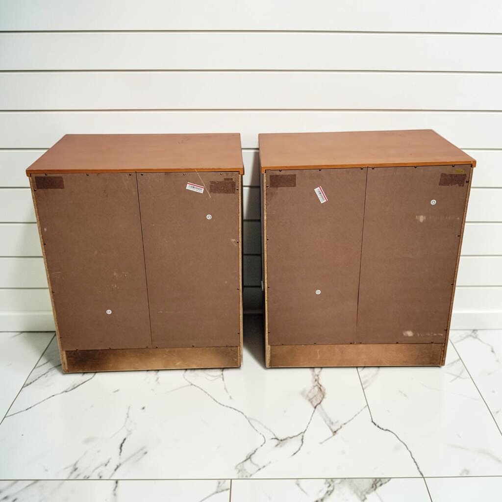8446-8447 Contemporary Two-Drawer Lateral Filing Cabinets ~ FURNITURE
