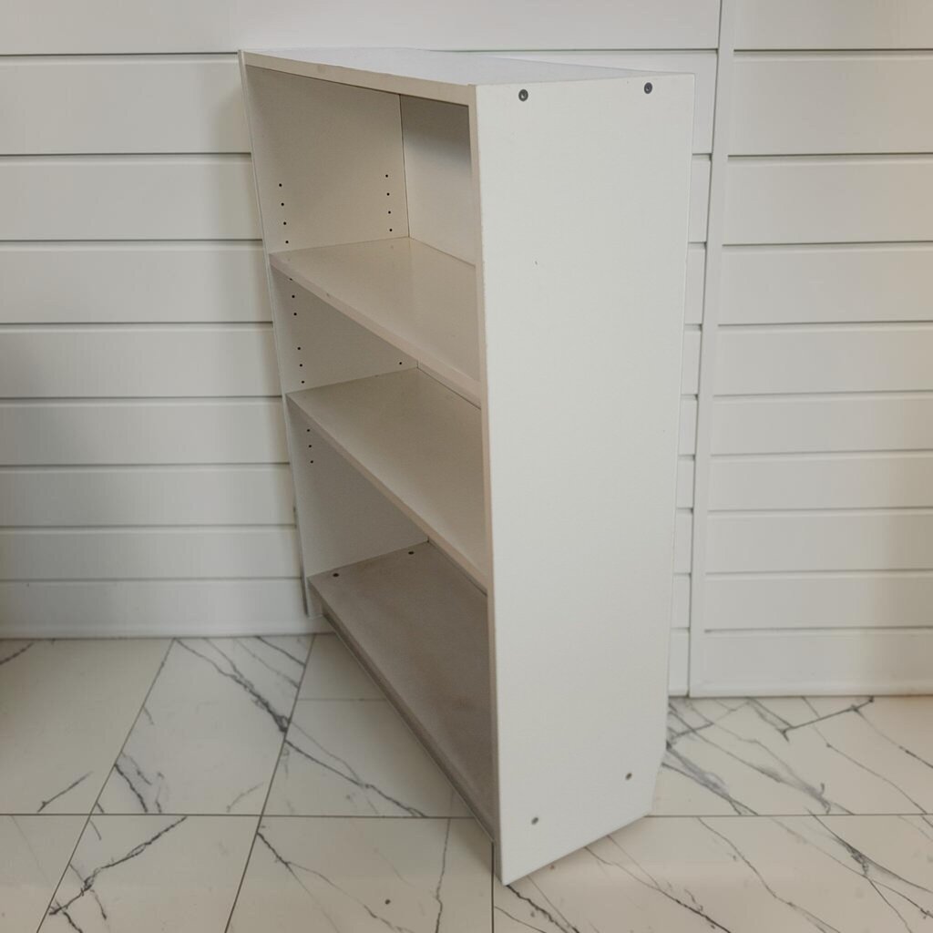 8448 White 3 Shelf Bookcase ~ FURNITURE