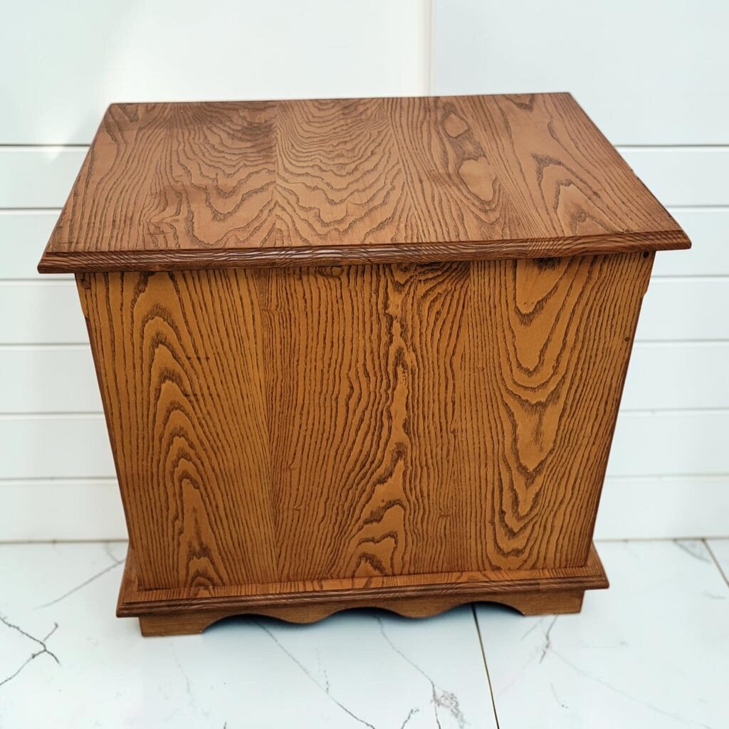 8452 Oak Magazine Side Table ~ FURNITURE