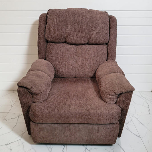 8469 Pinnacle Rocking #Recliner in Chocolate Textured Fabric
