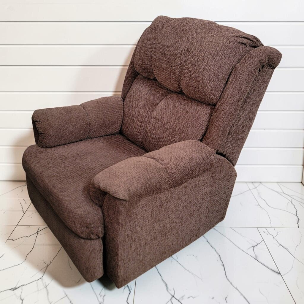8469 Pinnacle Rocking #Recliner in Chocolate Textured Fabric