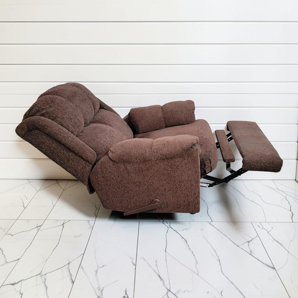 8469 Pinnacle Rocking #Recliner in Chocolate Textured Fabric
