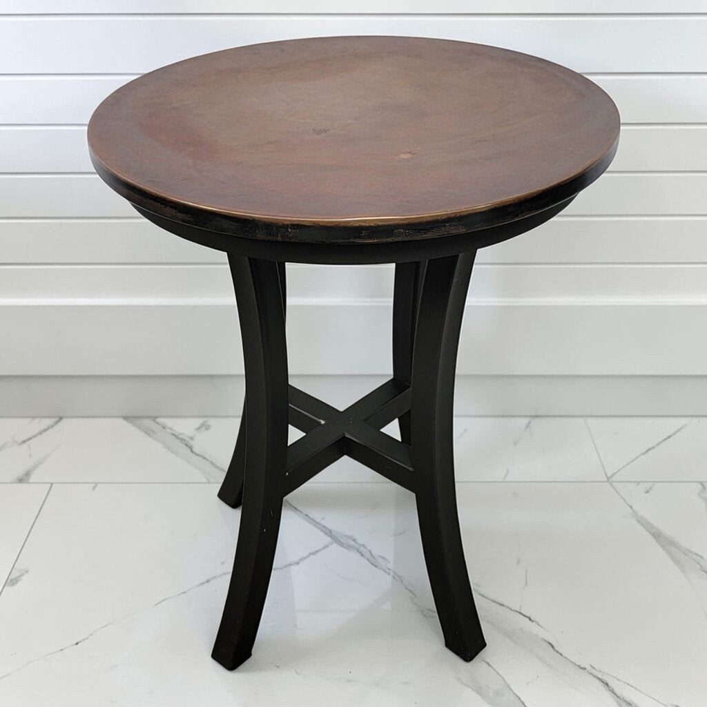 8471 Arhaus Copper Top Side #Table