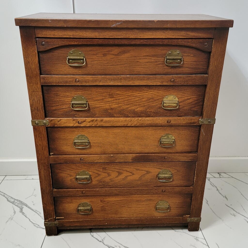 8517 Drexel Heritage Accolade Campaign 5-Drawer #Chest