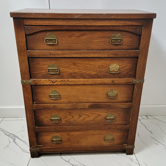 8517 Drexel Heritage Accolade Campaign 5-Drawer #Chest