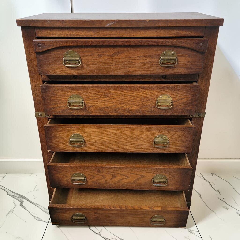 8517 Drexel Heritage Accolade Campaign 5-Drawer #Chest