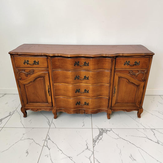 8527 Vintage French Provincial Triple #SIdeboard