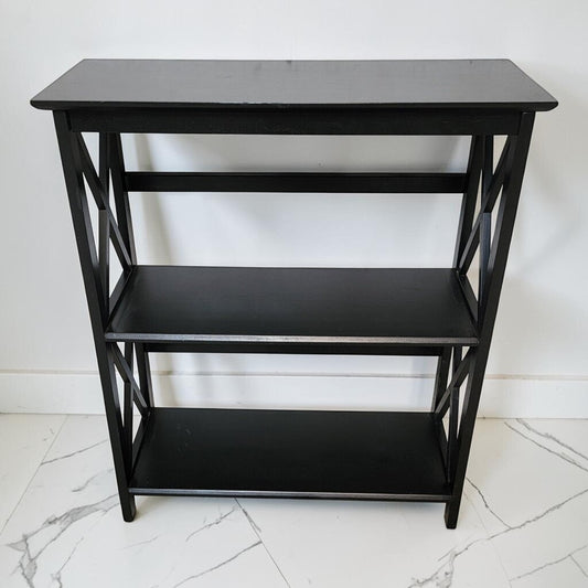 8535 Espresso 3-Tier X-Frame #Bookshelf