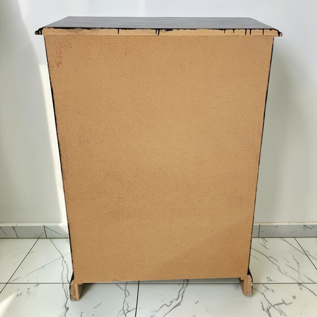 8549 Colonial Revival Black Chest of Drawers