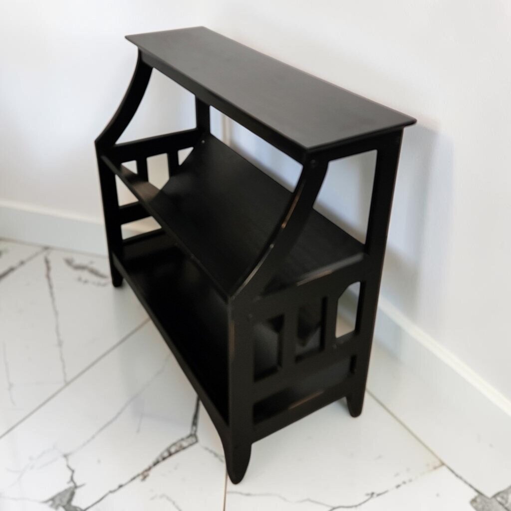 8570 Black Library #Shelf ~ FURNITURE