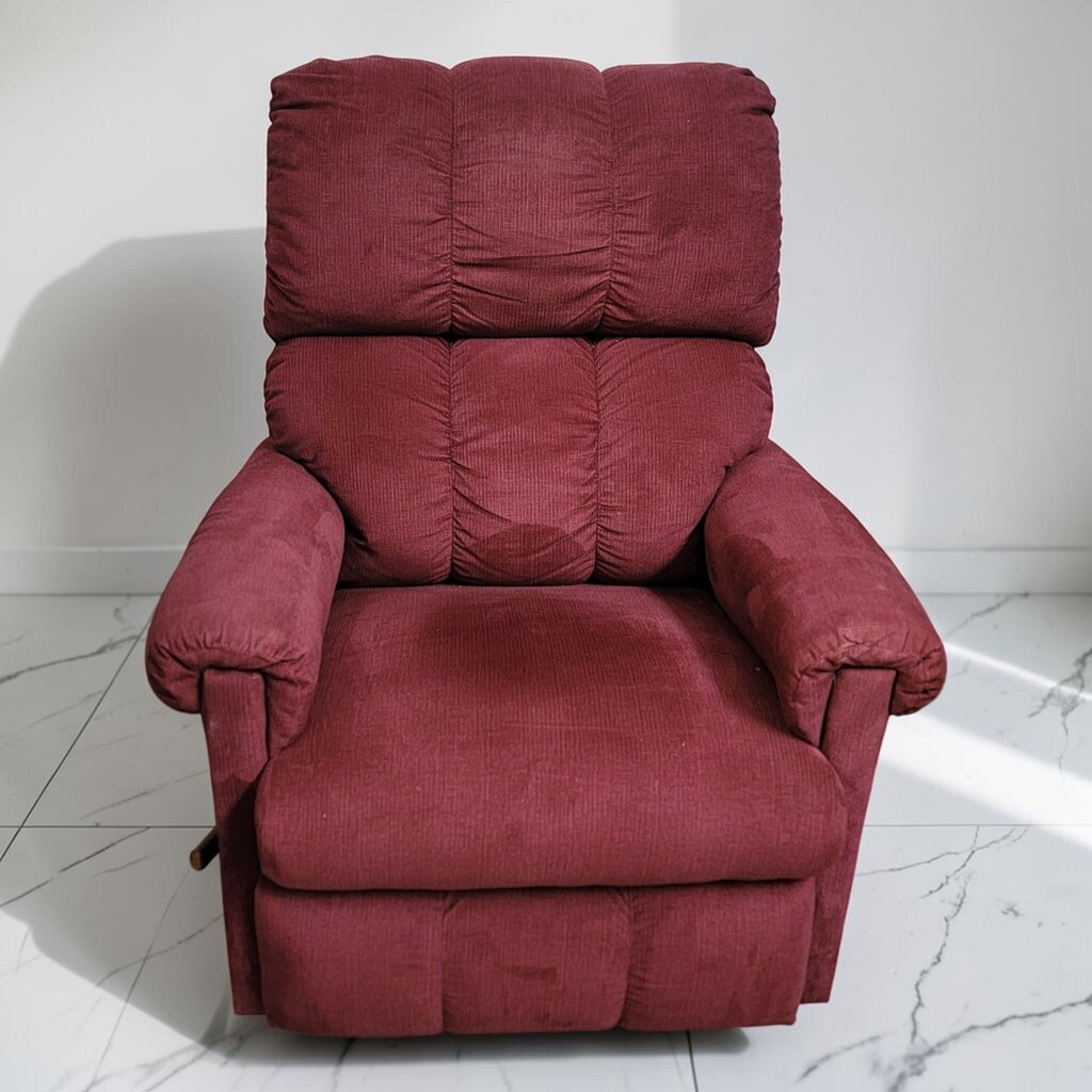 8594 La-Z-Boy Pinnacle Rocker #Recliner in Burgundy Corduroy