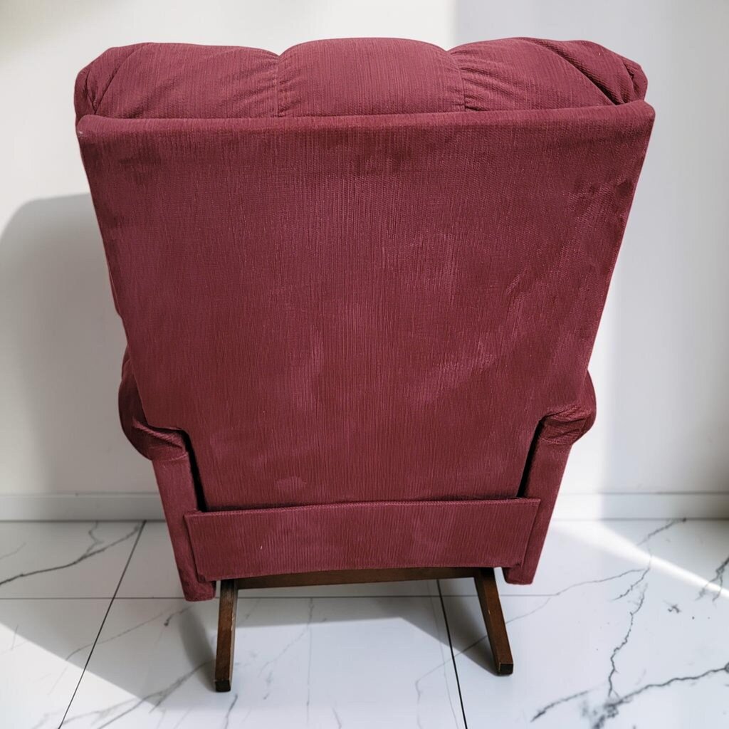 8594 La-Z-Boy Pinnacle Rocker #Recliner in Burgundy Corduroy