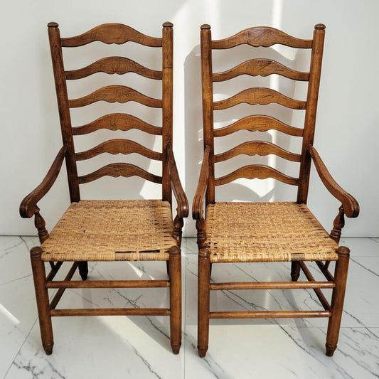 8600-8601 French Provincial Ladder-Back #Armchair
