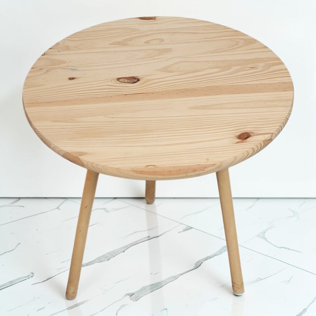 8625 Round Wood Side #Table