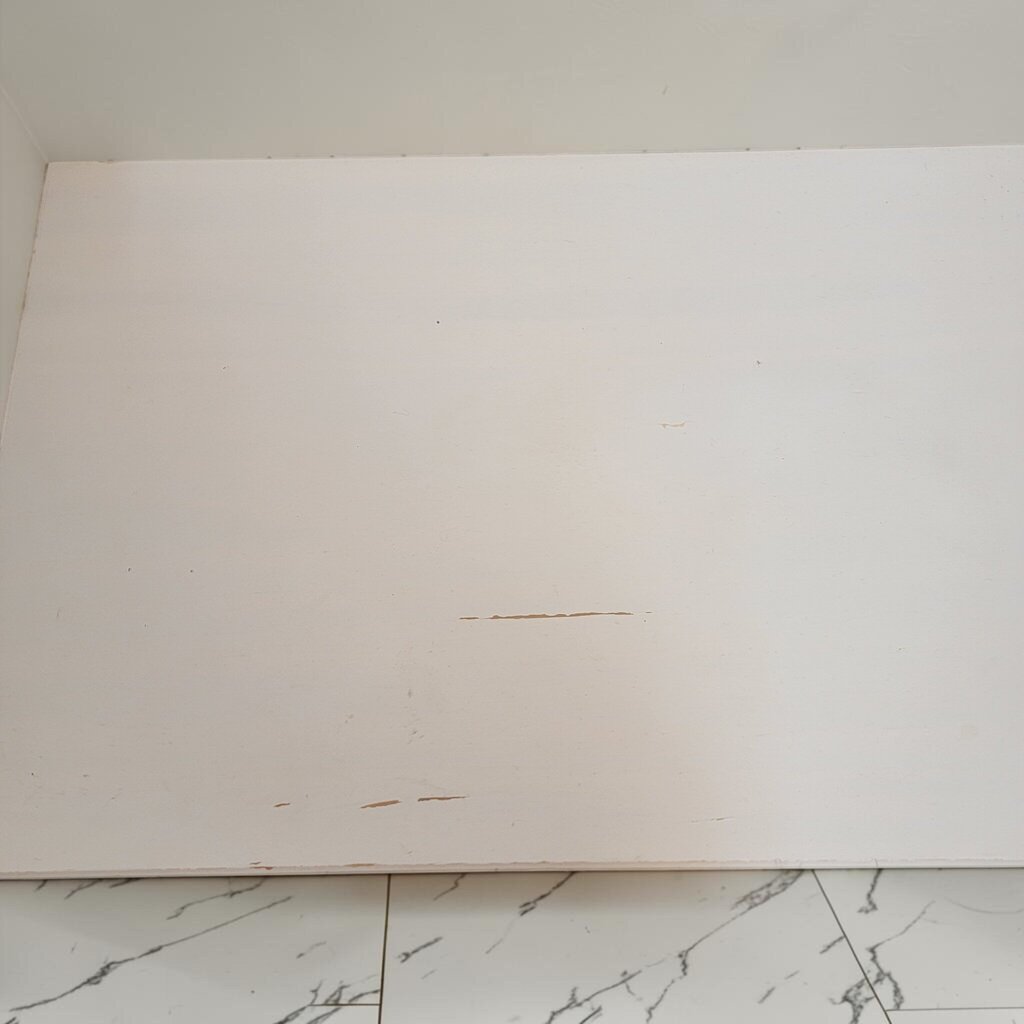 8627 2 Drawer White Nightstand