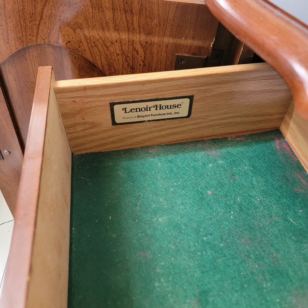 8634 French Provincial Drop-Leaf Server