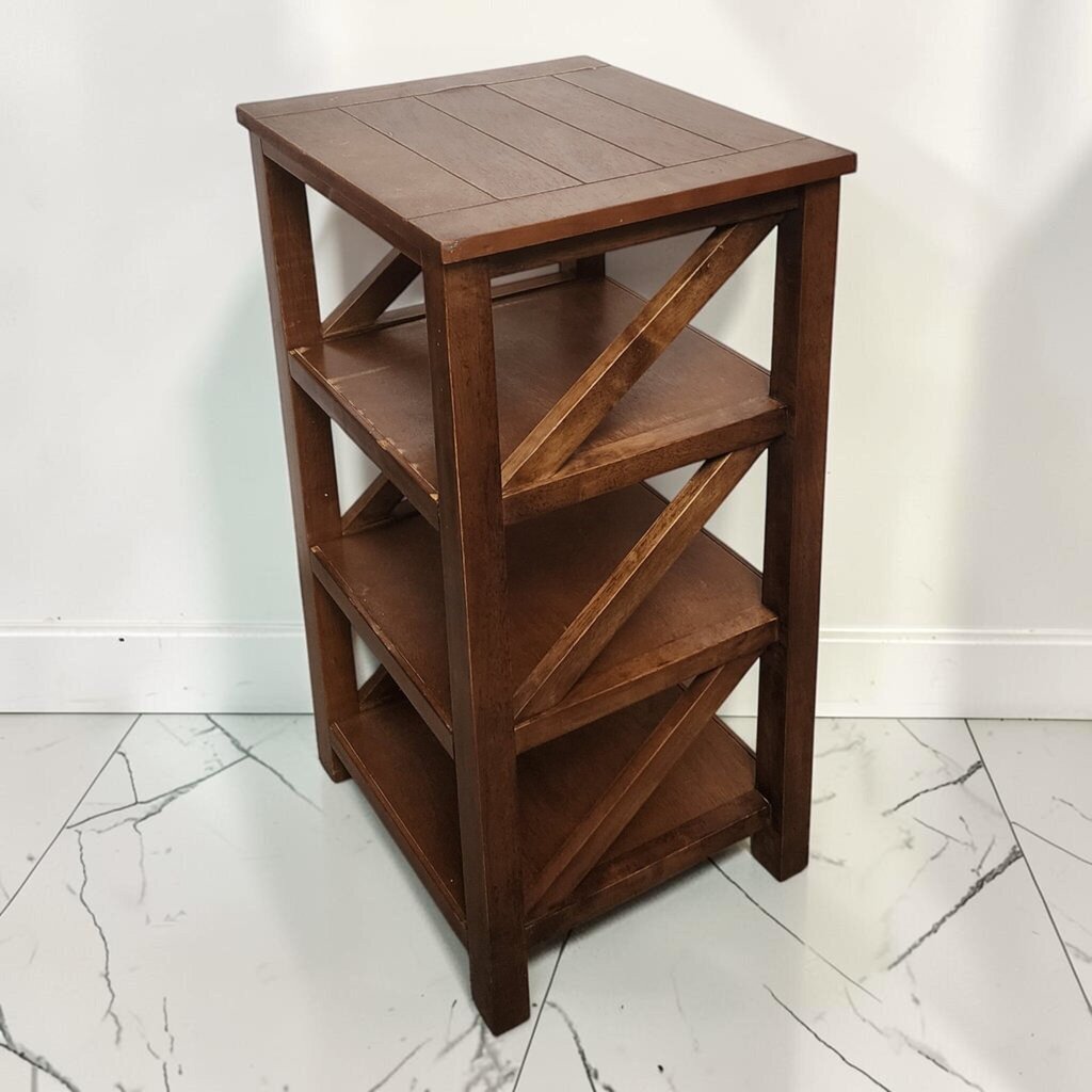 8637 Winsome Wood X-Design 4-Tier Tower Shelf