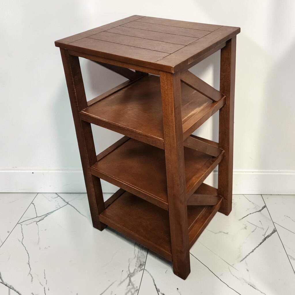 8637 Winsome Wood X-Design 4-Tier Tower Shelf