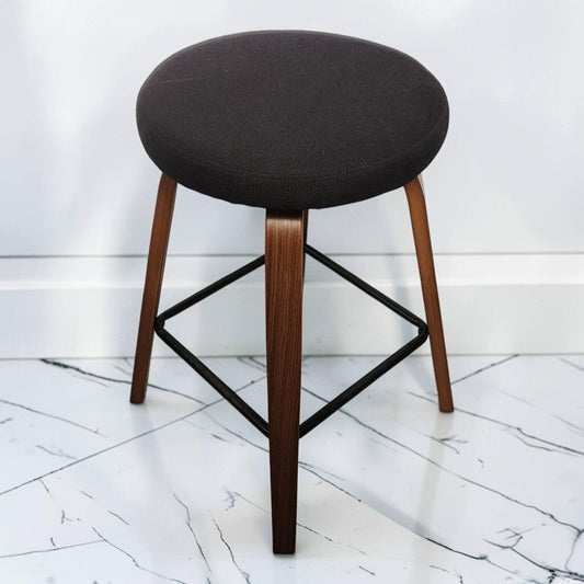 8642 Armen Living Linden Backless Swivel Barstool
