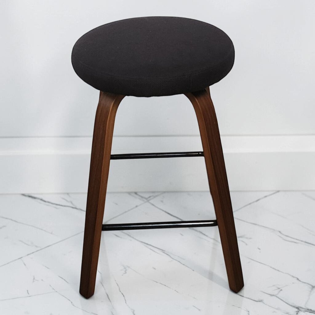 8642 Armen Living Linden Backless Swivel Barstool