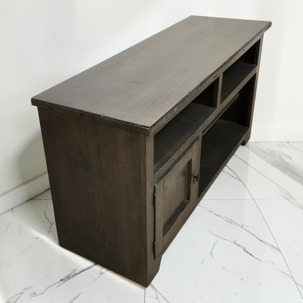 8645 Rustic Dark Wood Media Console