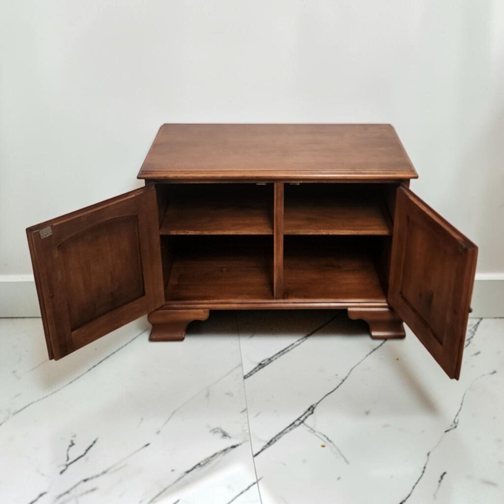8647 Traditional Arched Panel Small Storage Cabinet
