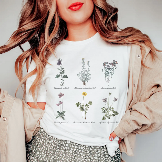Dainty Wildflower Tee Size: X-Large