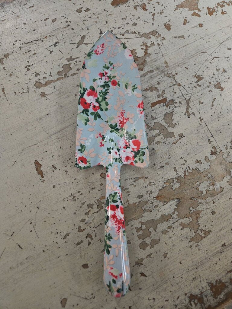 Rose Print Hand Trowel