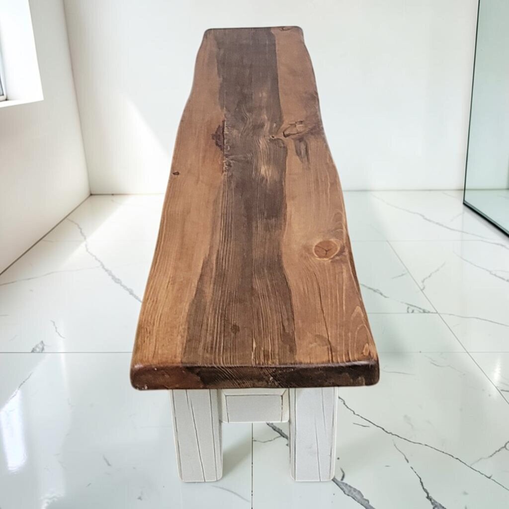 8677 Modern Farmhouse Live Edge #Dining Set