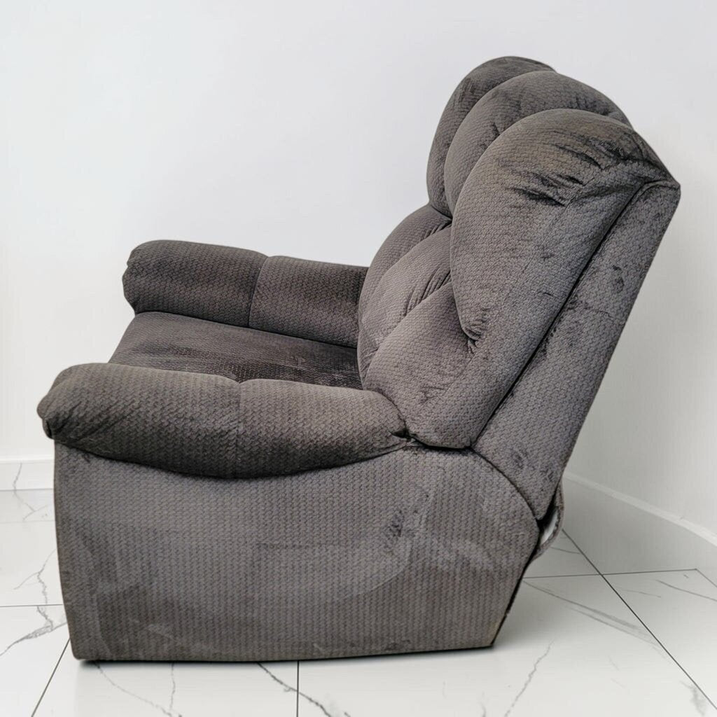 8690 Contemporary Grey Textured Rocker Recliner