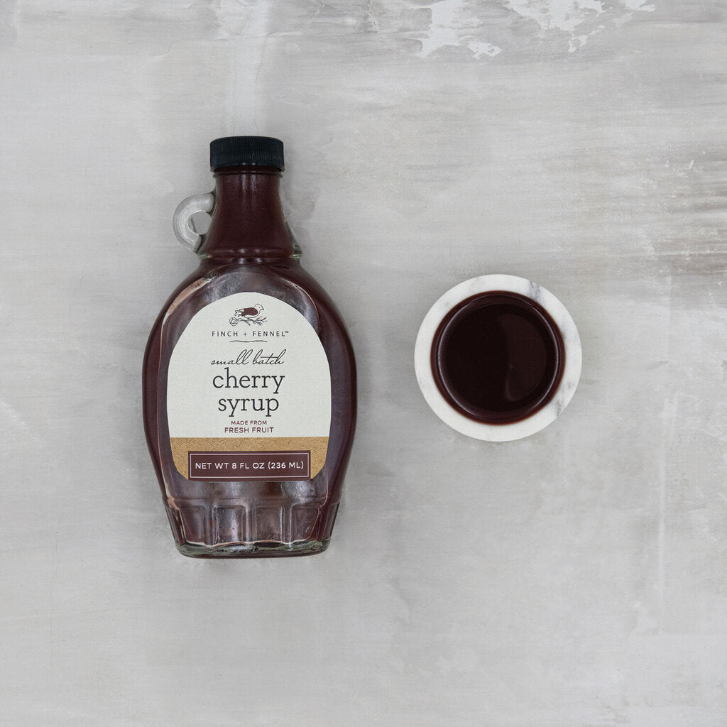 Small Batch Cherry Syrup | 8 oz