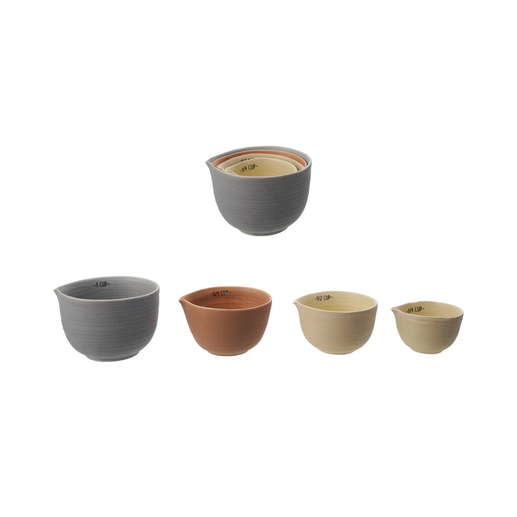Stoneware Measuring Cups | Matte Finish