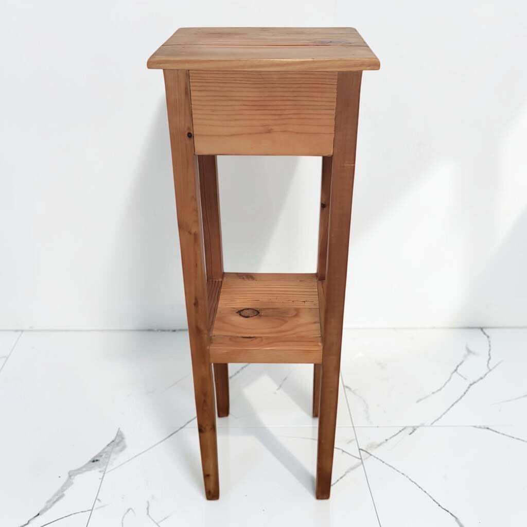 8706 Mexican Tall Accent Table with Drawer