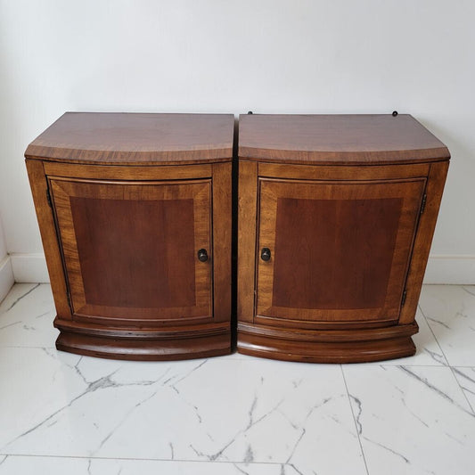 8750-8751 Mid Century Modern Curved Front #Nightstand