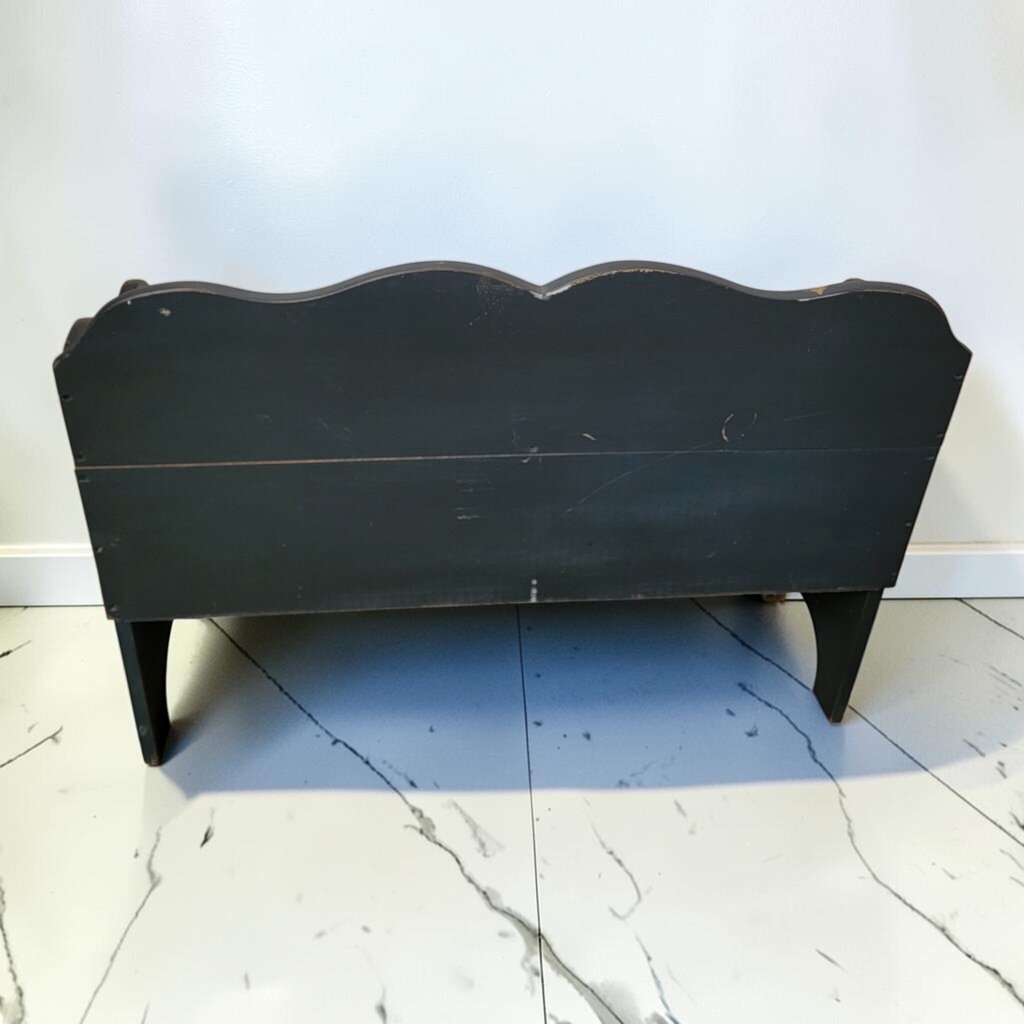 8779 Navy Heart #Bench