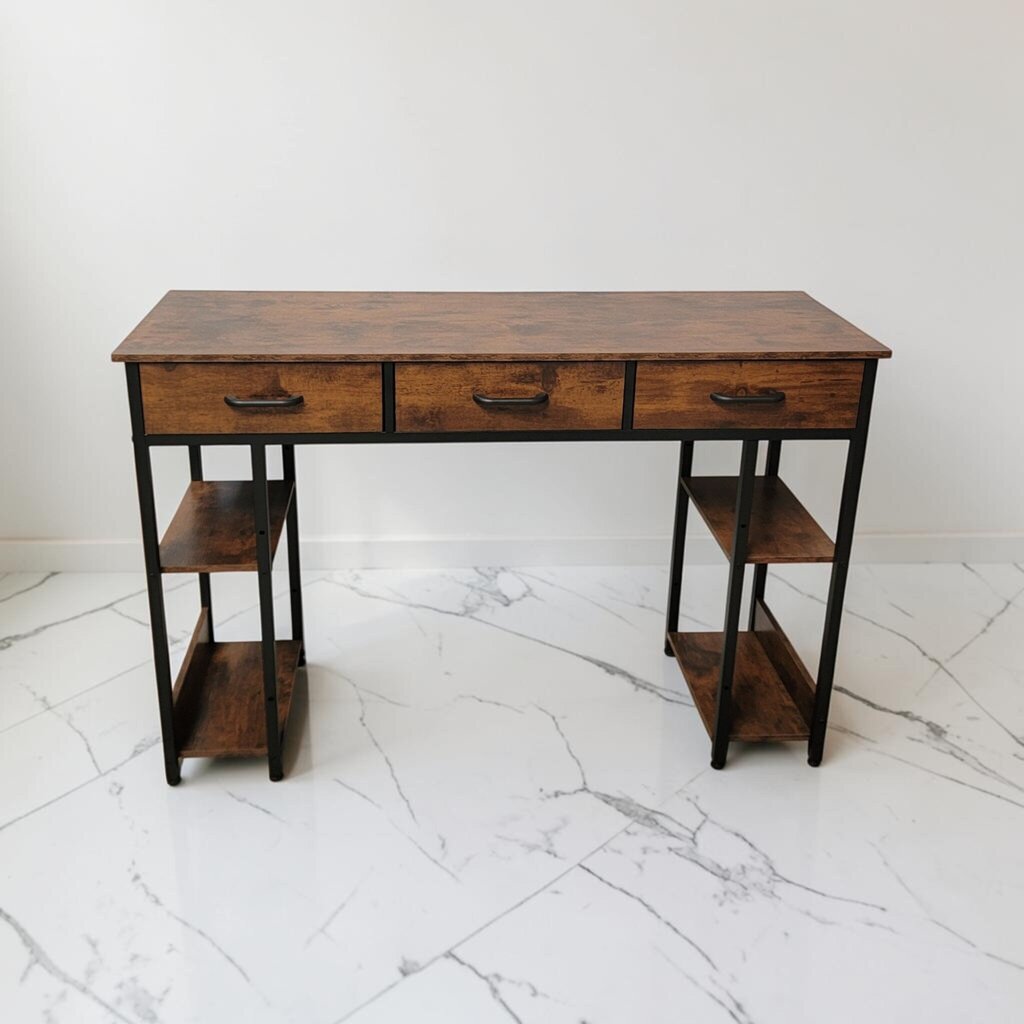 8782 Industrial Wood and Metal #Desk