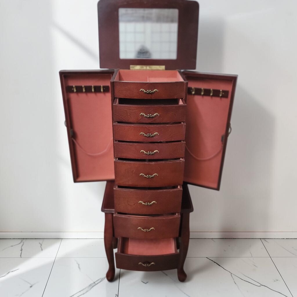 8791 Cherry #Jewelry Armoire ~ FURNITURE