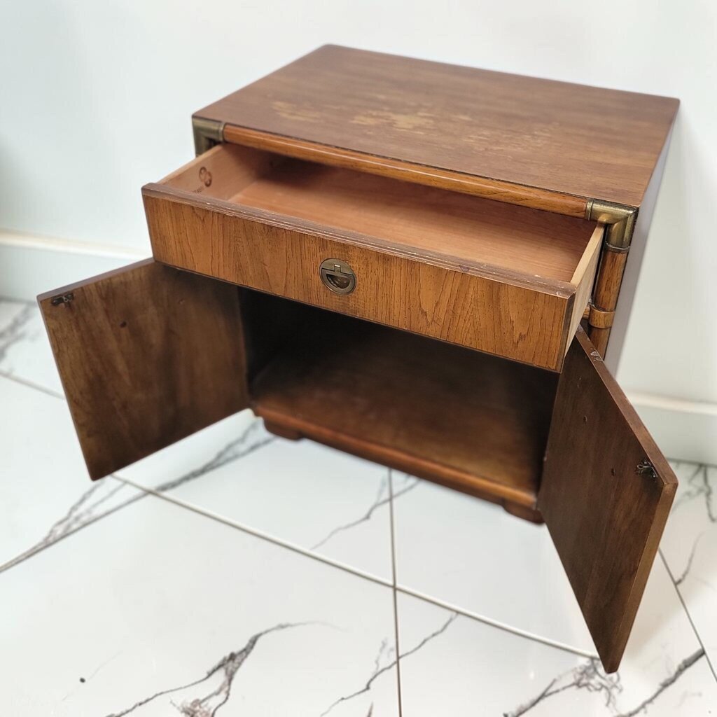 8792 Drexel Oak Cabinet End #Table ~ FURNITURE