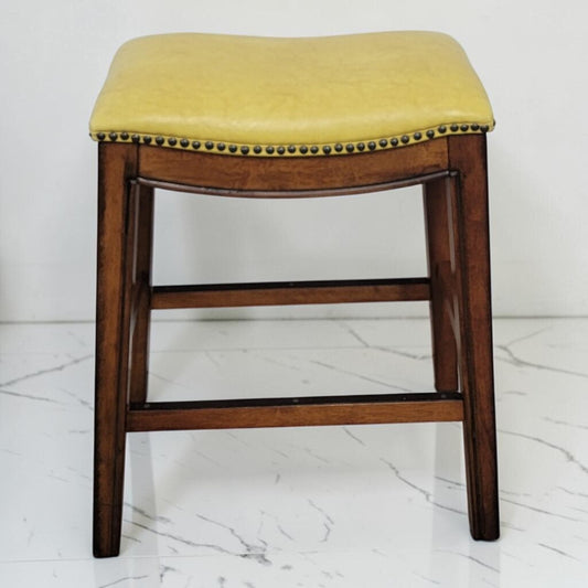 8797 Saddle Seat #Barstool with Nailhead Trim Used ~ FURNITURE