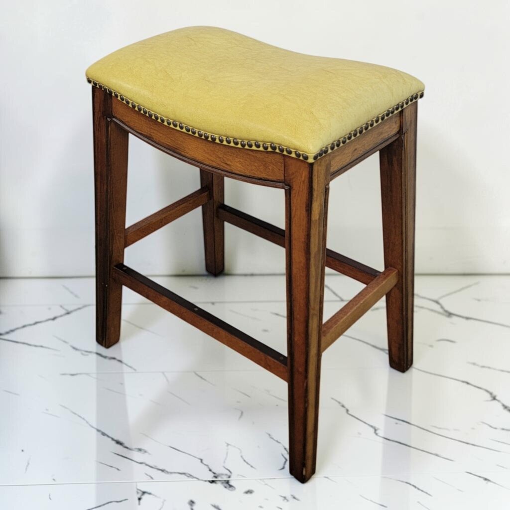 8797 Saddle Seat #Barstool with Nailhead Trim ~ FURNITURE