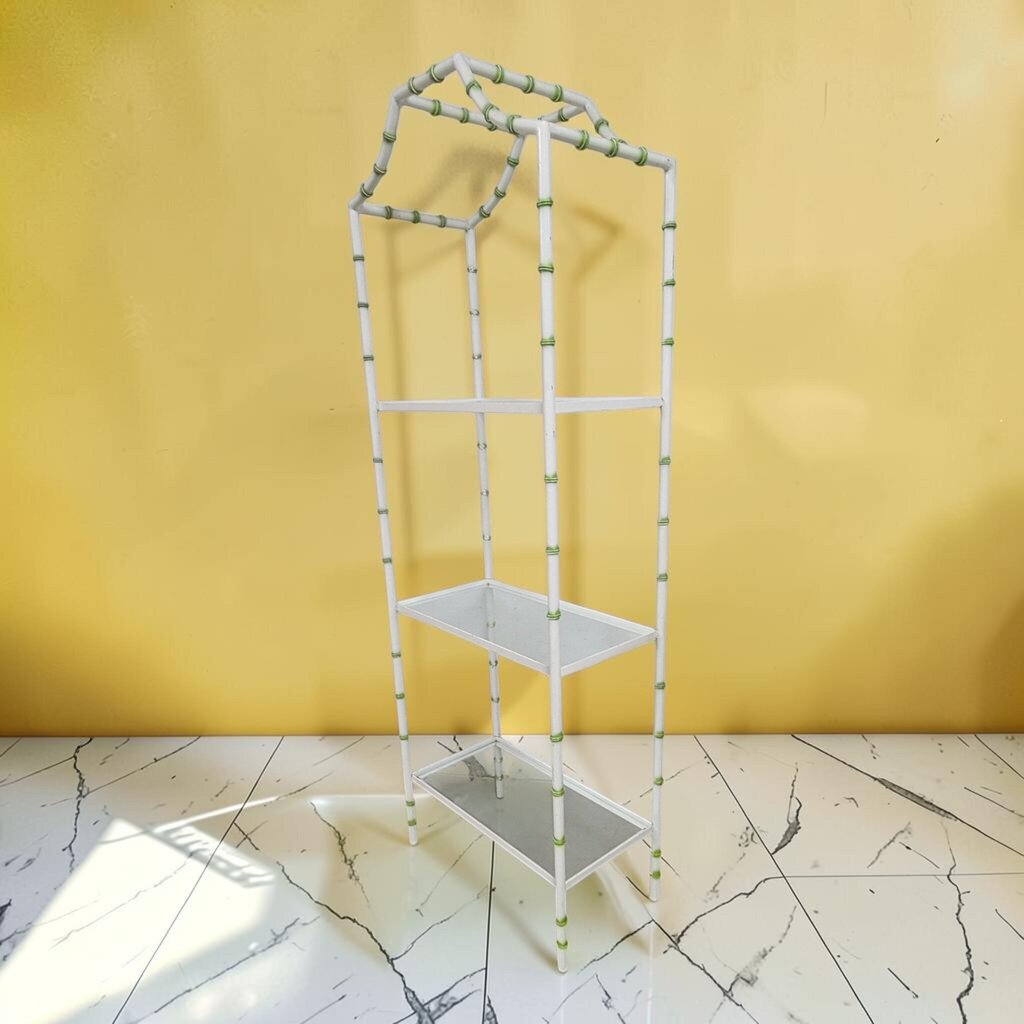 8802 Bamboo Metal 3 Tier #Shelf ~ FURNITURE
