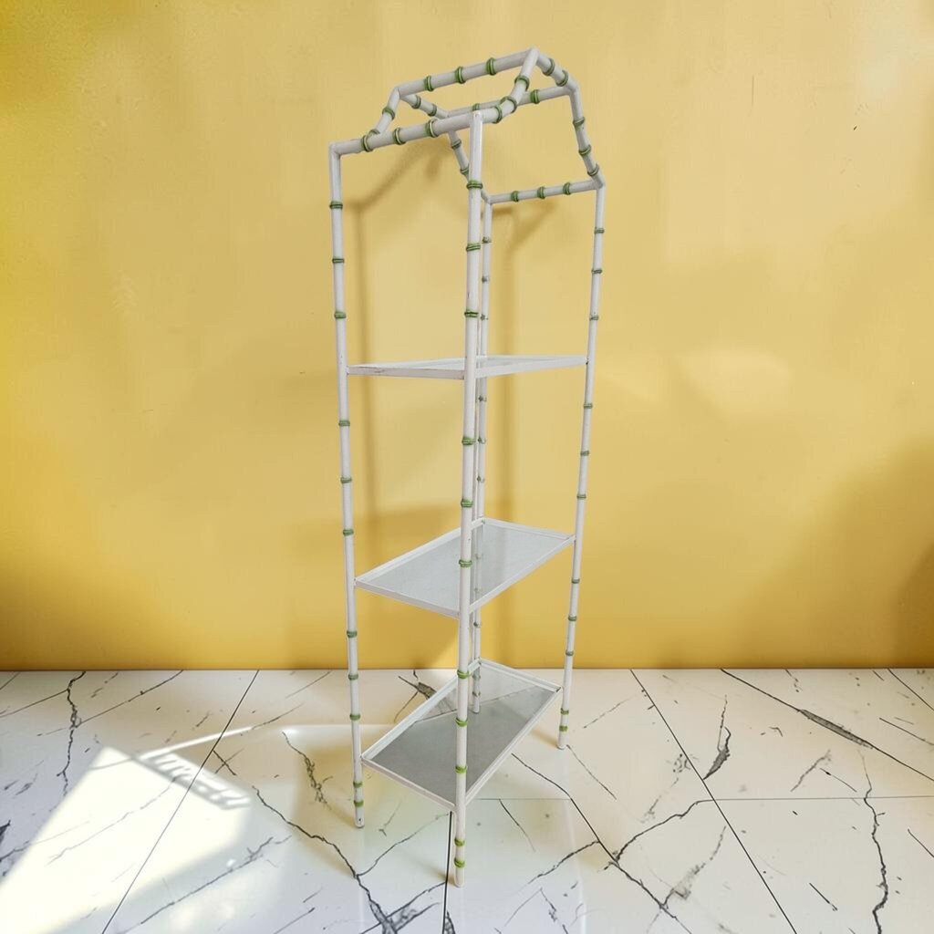 8802 Bamboo Metal 3 Tier #Shelf ~ FURNITURE