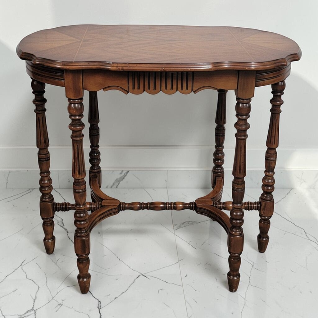 8805 Mid-Century Federal Revival Style Side #Table Used ~ FURNITURE