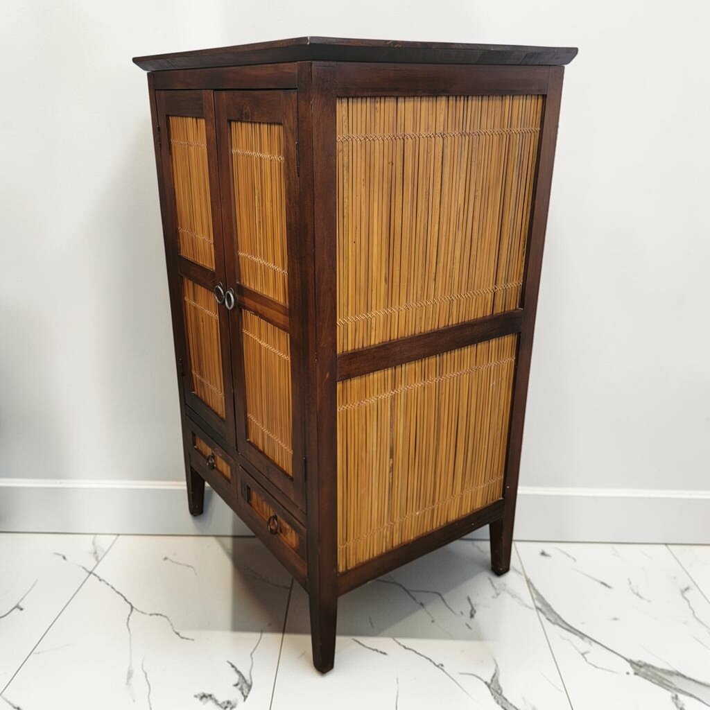 8806 Wood and Reed Entertainment #Armoire ~ FURNITURE
