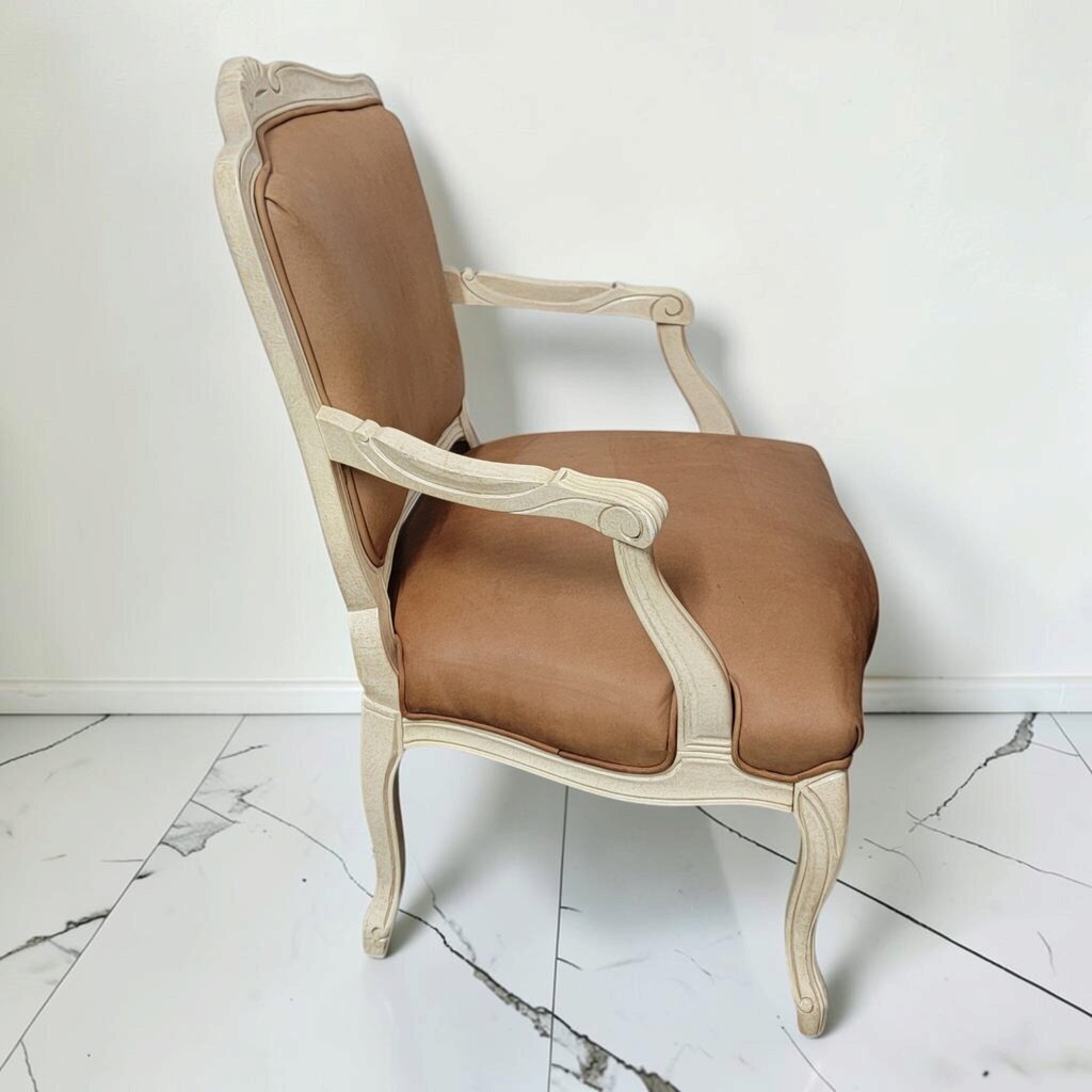 8808 French Provincial Style Louis XV Revival Armchair