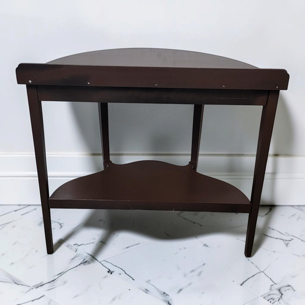 8809 Mid-Century Federal Revival Semi-Circular Console Table